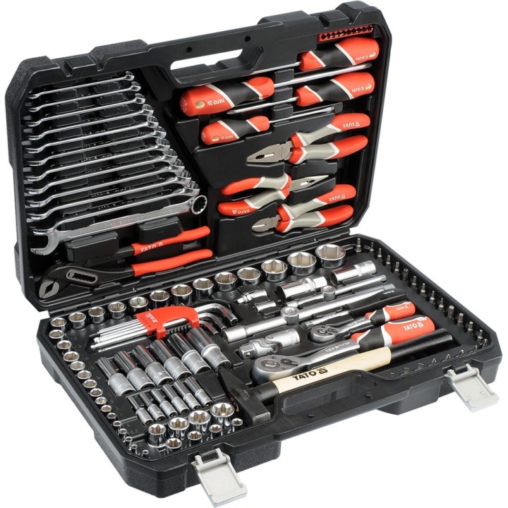 Yato YT-38901 set di attrezzi XXL 1/4-1/2 122 pezzi