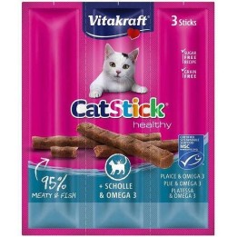 VITAKRAFT CatStick Mini con sogliola e Omega-3 - snack per gatti - 3 pz