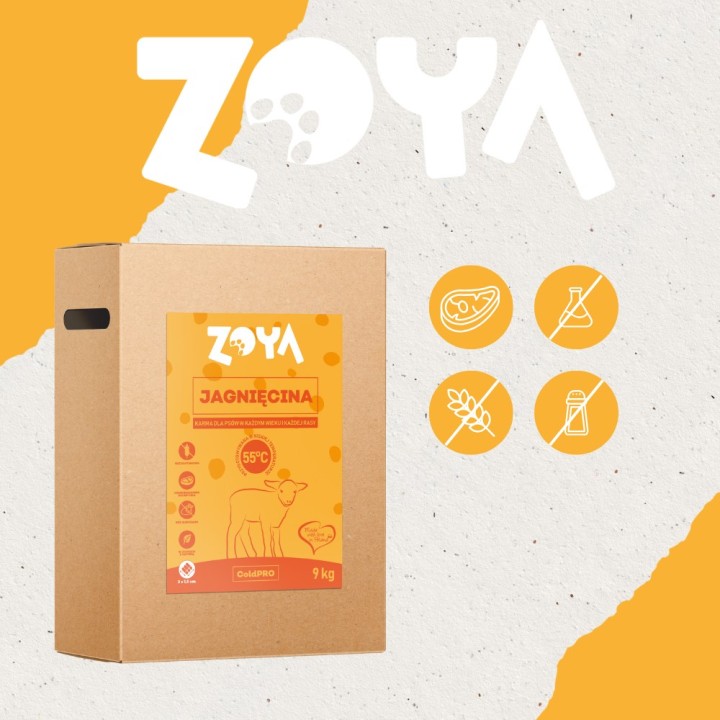 ZOYA ColdPRO agnello - cibo secco per cani - 9kg