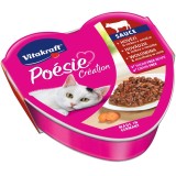 VITAKRAFT POESIE CREATION SOS manzo/carota - cibo umido per gatti - 85 g