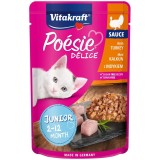 VITAKRAFT POESIE DELICE JUNIOR tacchino - cibo umido per gatti - 85 g