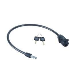 Cavo per bicicletta con chiave 10 mm - YCK0/10/60/2 nero