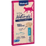 VITAKRAFT Vita Naturals Liquid Salmone - snack per gatti - 5 x 15g
