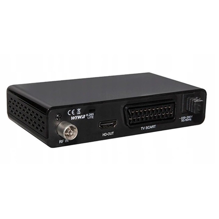 WIWA SINTONIZZATORE DVB-T/T2 H.265 LITE