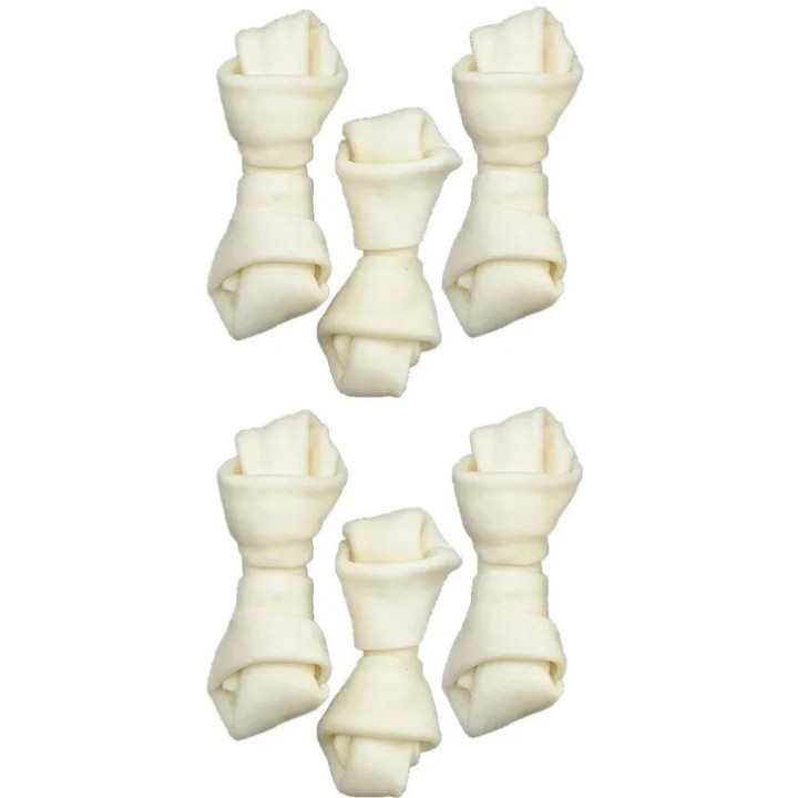 ZOLUX Knotted osso bianco - snack da masticare per cane - 54g