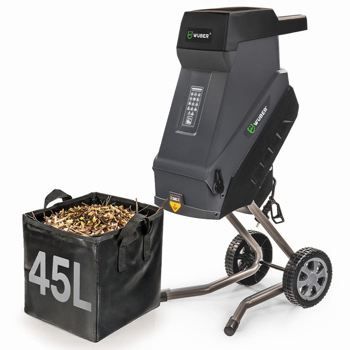 Trituratore elettrico per rami 2500 W 45 L W94205 WUBER