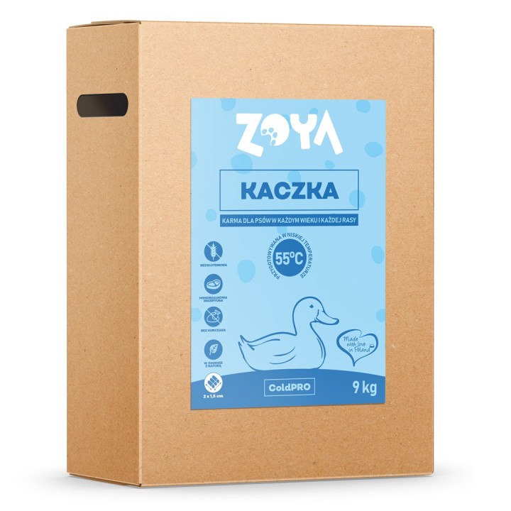 ZOYA ColdPRO anatra - cibo secco per cani - 9kg