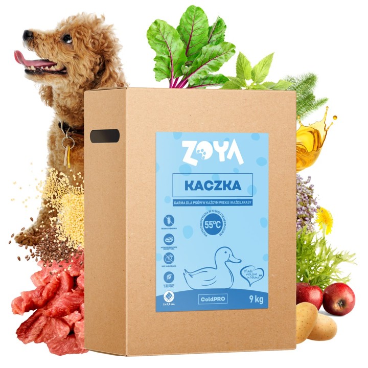 ZOYA ColdPRO anatra - cibo secco per cani - 9kg