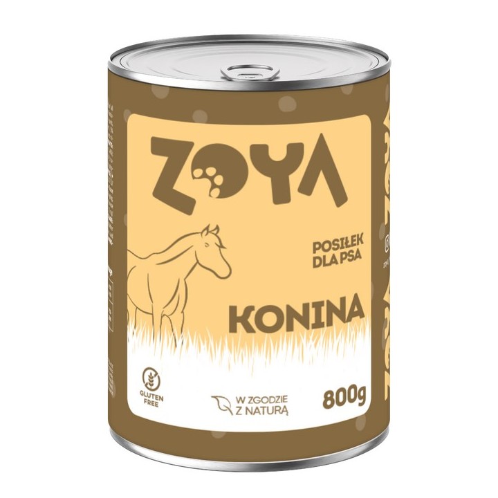 ZOYA Cavallo - cibo umido cani - 800g