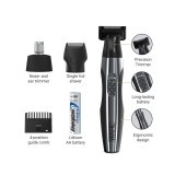 Wahl Travel Kit Deluxe Nero Acciaio inossidabile