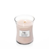 WoodWick 92191 Candela di cera Altro Gelsomino Sale marino Vaniglia Beige
