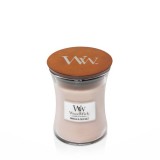 WoodWick 92191 Candela di cera Altro Gelsomino Sale marino Vaniglia Beige