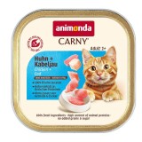 ANIMONDA Carny Adult Pollo e merluzzo - cibo umido per gatti - 85g