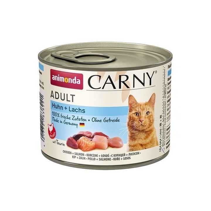 ANIMONDA Carny Adult Pollo e salmone - cibo umido per gatti - 200g