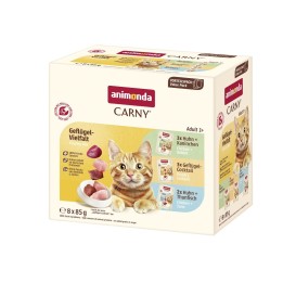 ANIMONDA Carny Adult mix di pollame - cibo umido per gatti - 8x85g