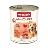 ANIMONDA GranCarno Manzo con pollo - cibo umido per cani - 800g