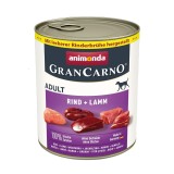 ANIMONDA GranCarno Original Adult Manzo con agnello - cibo umido per cani - 800 g
