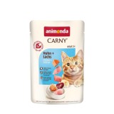 ANIMONDA Carny Adult pollo e salmone - cibo umido per gatti - 85g