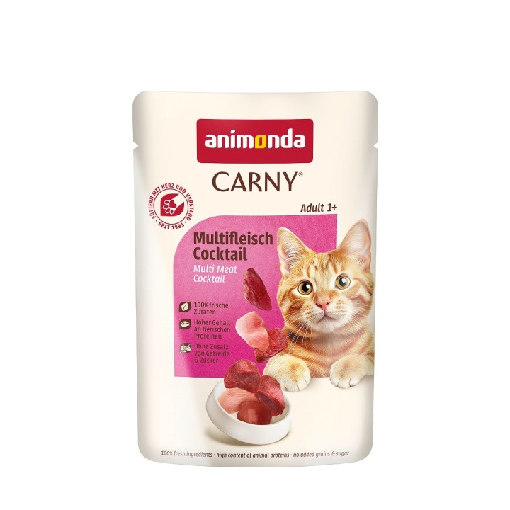 ANIMONDA Carny Adult cocktail di carne - cibo umido per gatti - 85g