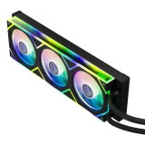 XPG LEVANTE II 360 - Raffreddamento a liquido all-in-one 12 cm (nero)
