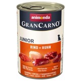 ANIMONDA GranCarno Junior Manzo e pollo - cibo umido per cani - 400g