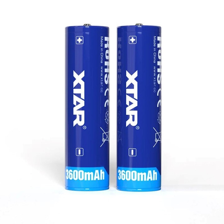 Batteria 18650 3 6V Li-ion 3600 mAh