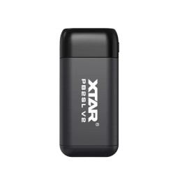 Caricabatterie / power bank batterie Li-ion 18650 / 20700 / 21700 Xtar PB2SL V2 nero