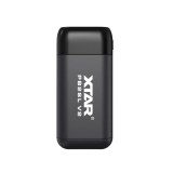 Caricabatterie / power bank batterie Li-ion 18650 / 20700 / 21700 Xtar PB2SL V2 nero