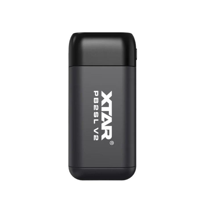 Caricabatterie / power bank batterie Li-ion 18650 / 20700 / 21700 Xtar PB2SL V2 nero