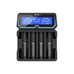 XTAR X4 Caricabatterie per Li-ion 18650