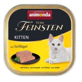 ANIMONDA Vom Feinsten Kitten Pollo - cibo umido per gatti - 100g