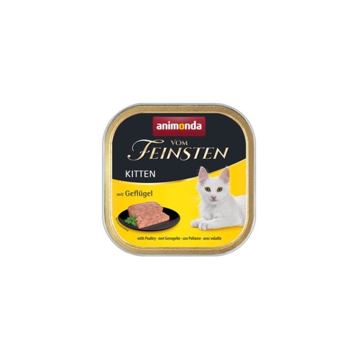 ANIMONDA Vom Feinsten Kitten Pollo - cibo umido per gatti - 100g