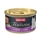 ANIMONDA Vom Feinsten Mousse pollo e agnello - cibo umido per gatti - 85g