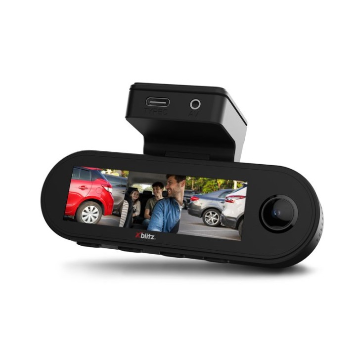 XBLITZ VECTOR 3CH registratore 3 canali DVR con telecamera posteriore Wi-Fi GPS