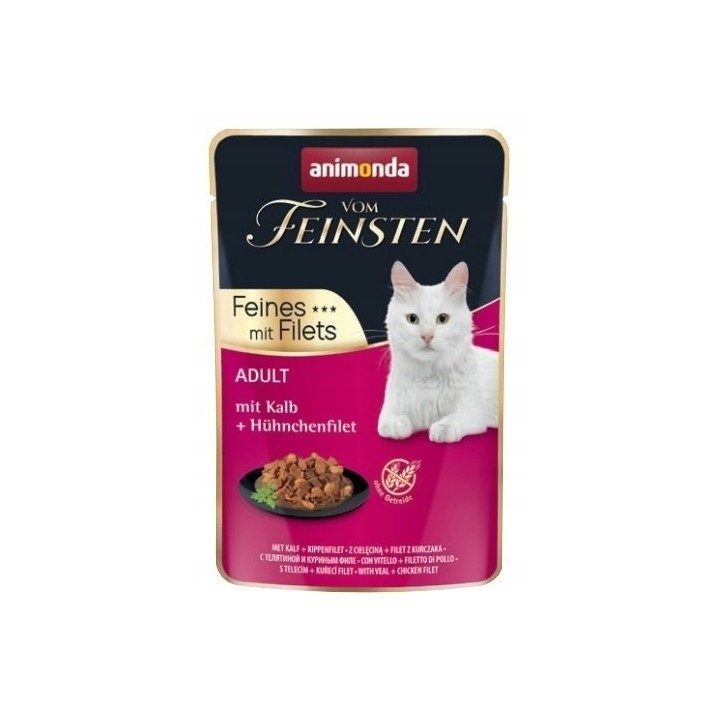 ANIMONDA vom Feinsten vitello - cibo umido per gatti - 85 g