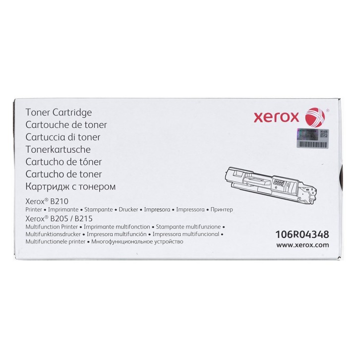 Xerox 106R04348 cartuccia di toner 1 pz originale nero