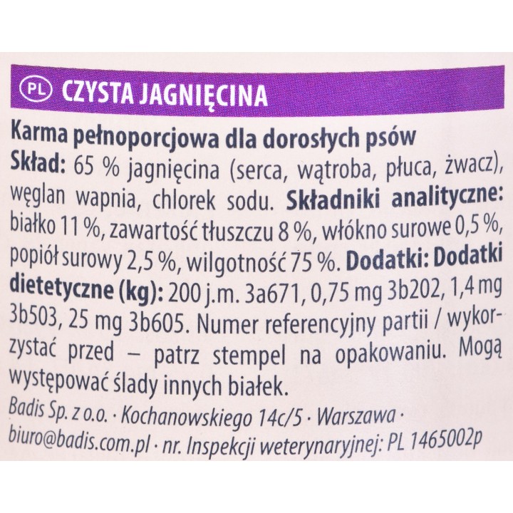 animonda GranCarno 4017721824286 cibo umido per cani agnello Adult 400 g