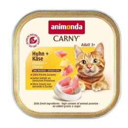 ANIMONDA Carny Adult Pollo e formaggio - cibo umido per gatti - 85g