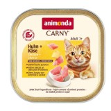 ANIMONDA Carny Adult Pollo e formaggio - cibo umido per gatti - 85g