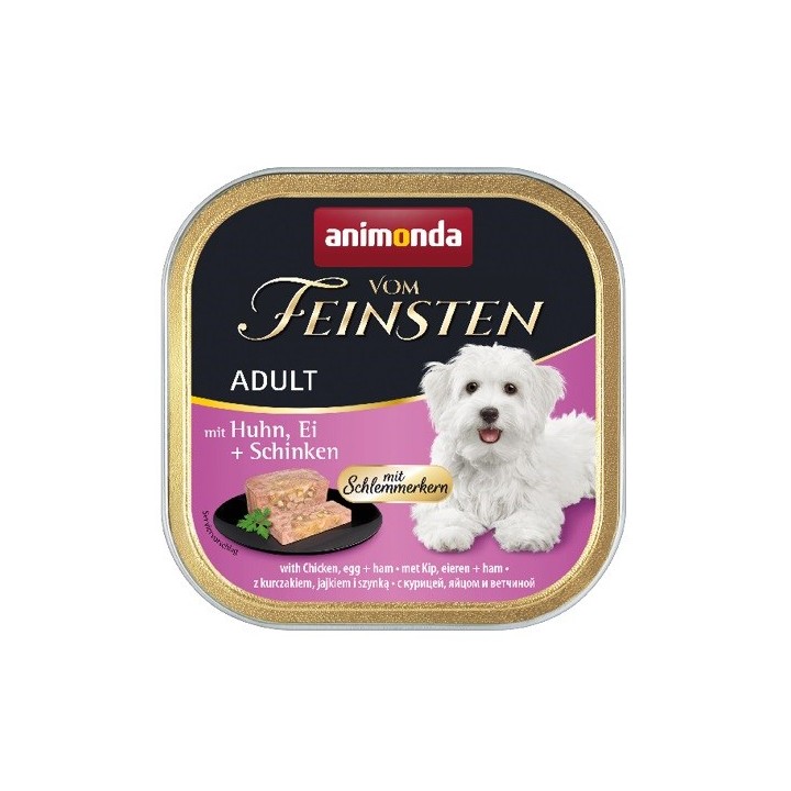 animonda Vom Feinsten Gourmet core con uovo di pollo + prosciutto Uovo Pollo Prosciutto Adult 150 g