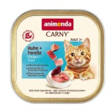 ANIMONDA Carny Adult Pollo e trota - cibo umido per gatti - 85g