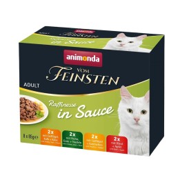 ANIMONDA Vom Feinsten Adult Raffinesse in salsa - cibo umido per gatti - 8x85g