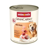 ANIMONDA GranCarno Adult con tacchino - cibo umido per cani - 800g