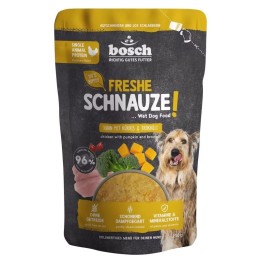 BOSCH Freshe Schnauze con pollo zucca e broccoli mono – cibo umido per cani – 250g