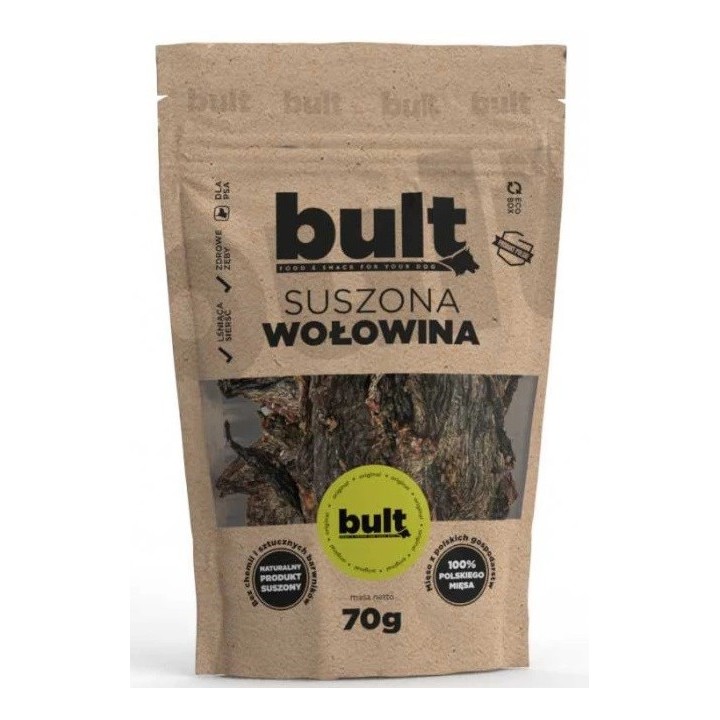 BULT Eko Manzo essiccato - Snack per cani - 70g