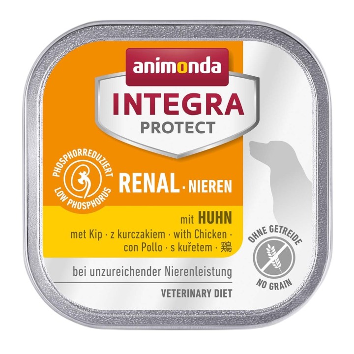 ANIMONDA Integra Protect Nieren Pollo - cibo umido per cani - 150g