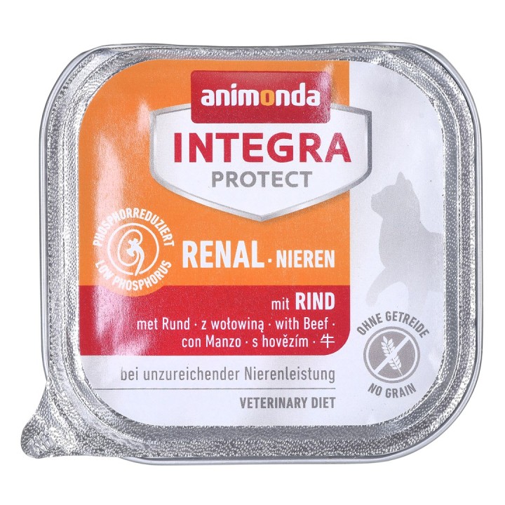 ANIMONDA Integra Protect Renal Manzo - cibo umido per gatti - 100g
