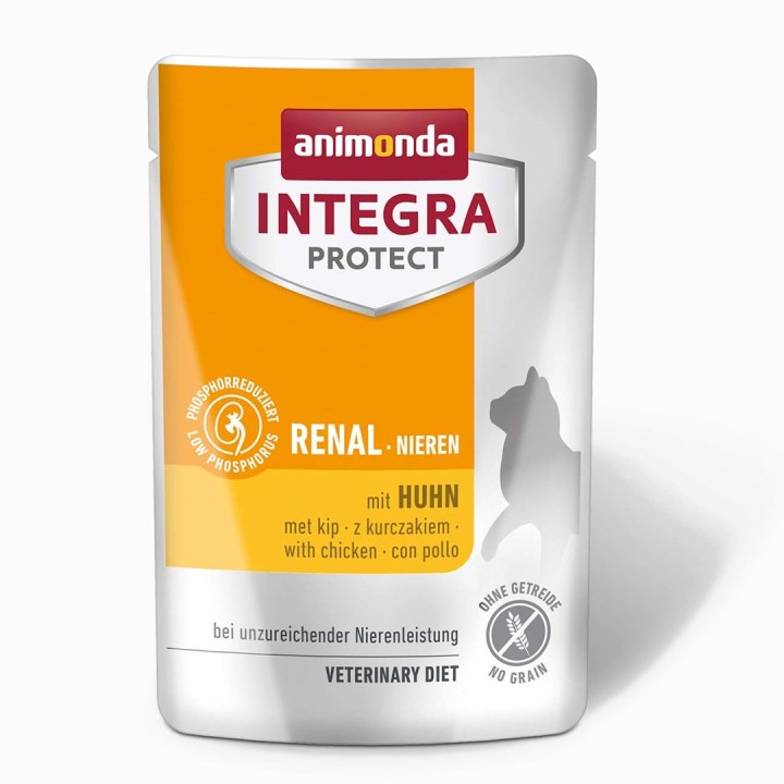 ANIMONDA Integra Protect Renal Nieren con pollo - cibo umido per gatti - 85 g