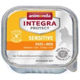 ANIMONDA Integra Protect Sensitive Tacchino con riso - cibo umido per gatti - 100g
