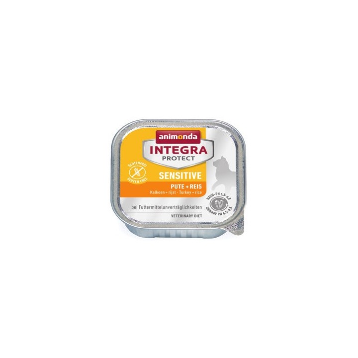 ANIMONDA Integra Protect Sensitive Tacchino con riso - cibo umido per gatti - 100g